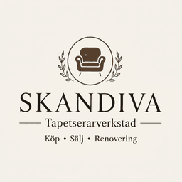 Skandiva Tapetserarverkstad Emblem